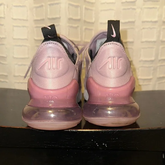 Nike Women's Pink/Mauve Air Max 270 Sneakers - Picture 2 of 4